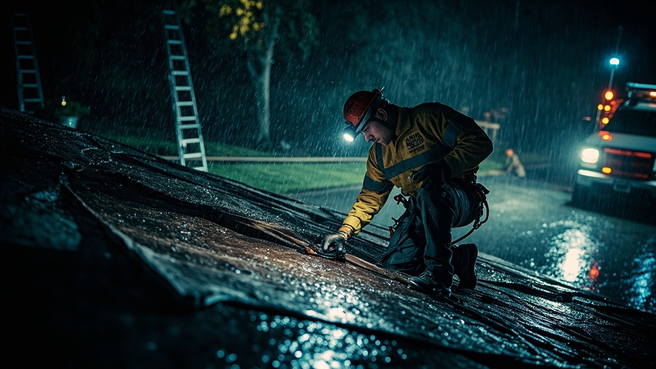 How We Stop Active Roof Leaks and Prevent Secondary Damage