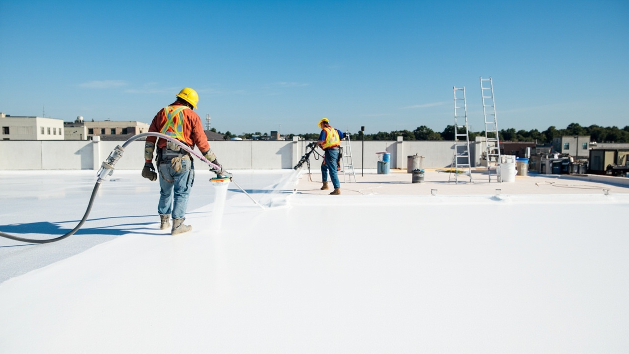 How Alpha Roofing Cleveland Deploys Commercial Coating Systems