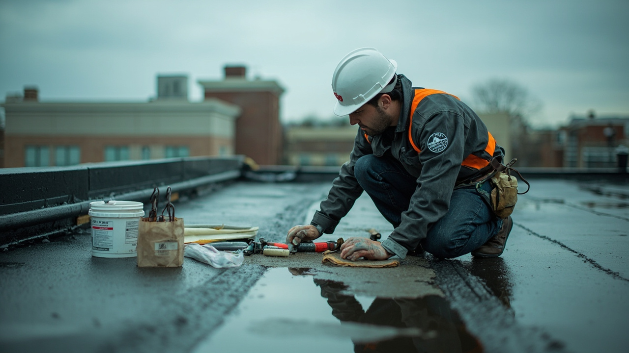 Emergency Flat Roof Patching in Cleveland – 24/7 Response Teams Dispatched Within 60 Minutes