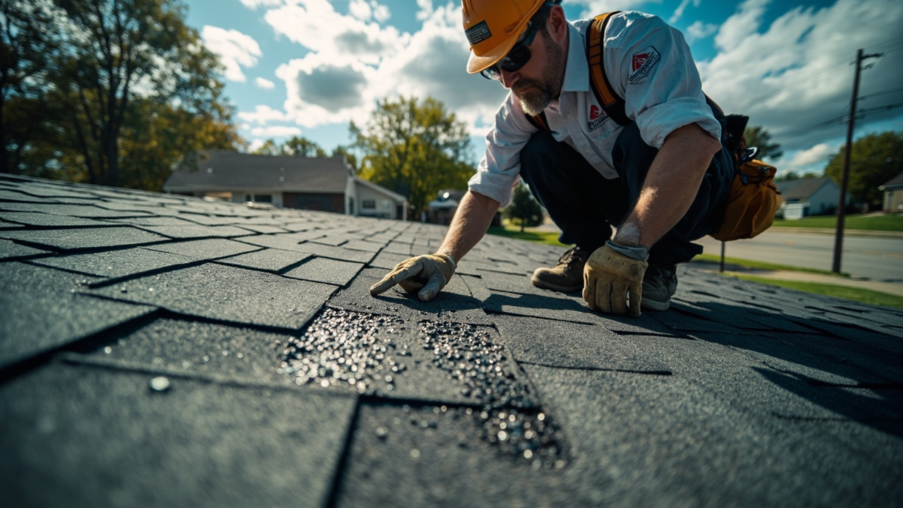 How Alpha Roofing Cleveland Conducts Hail Damage Checks