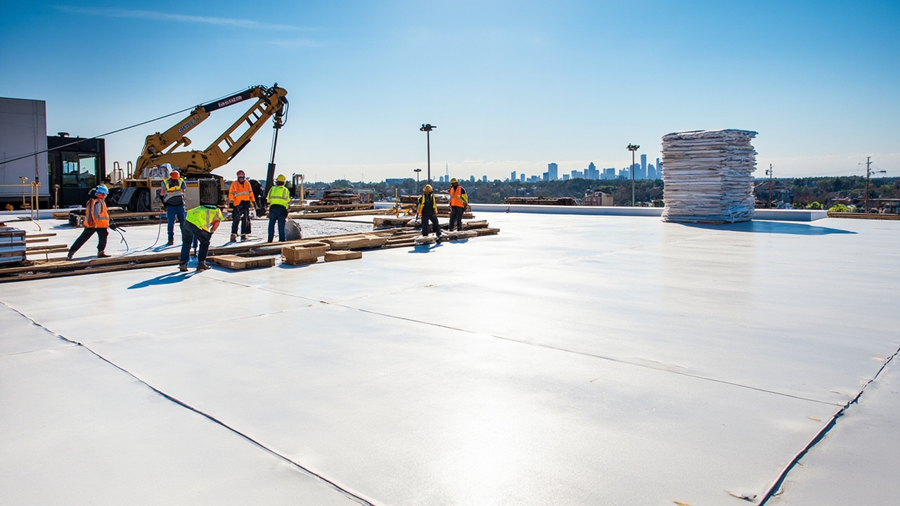 How Alpha Roofing Cleveland Executes Commercial Flat Roof Replacement