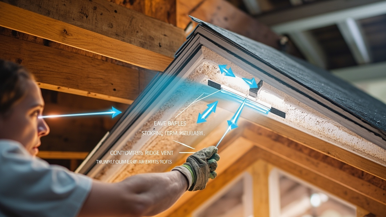 How Roof Ventilation Systems Function in Northeast Ohio Homes