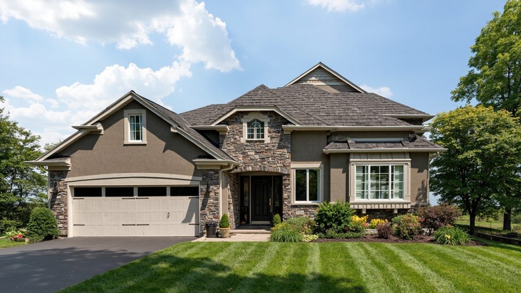 Comparing synthetic slate and traditional shingles