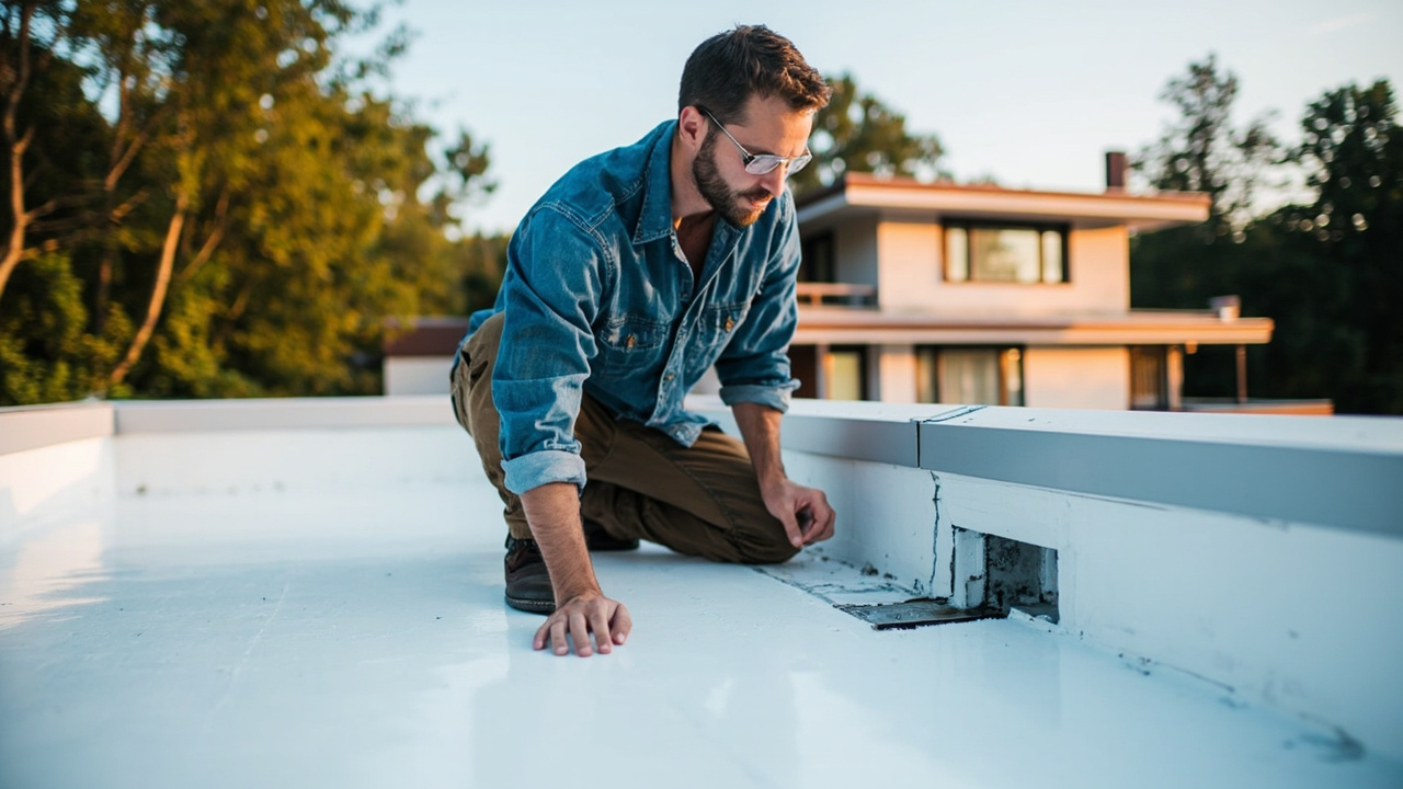 Maintaining the specific flat and low slope roofs