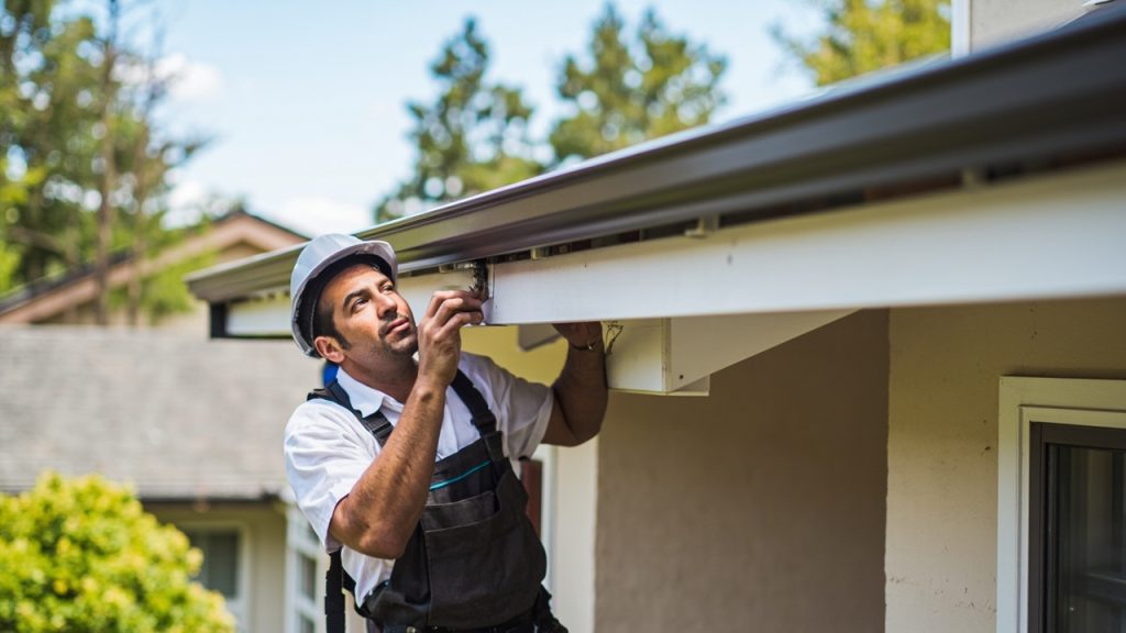 Professional soffit and fascia repair for seven hi