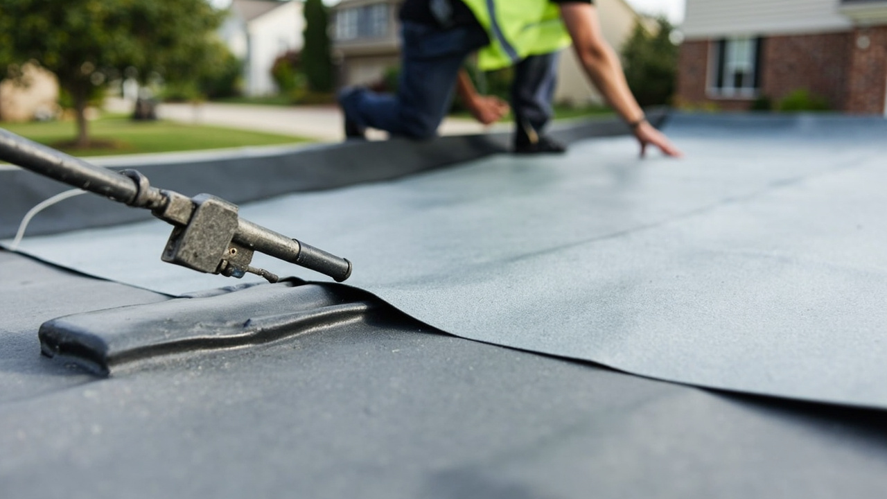 Replacing the Old Detached Garage Roof on Your Kamms Corner Property