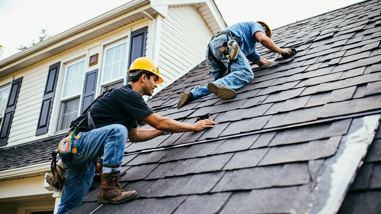 What happens during a cleveland roofing project fr